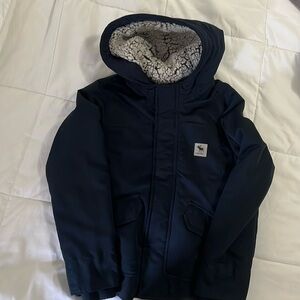 Abercrombie kids, size 11/12 boys navy heavy winter jacket